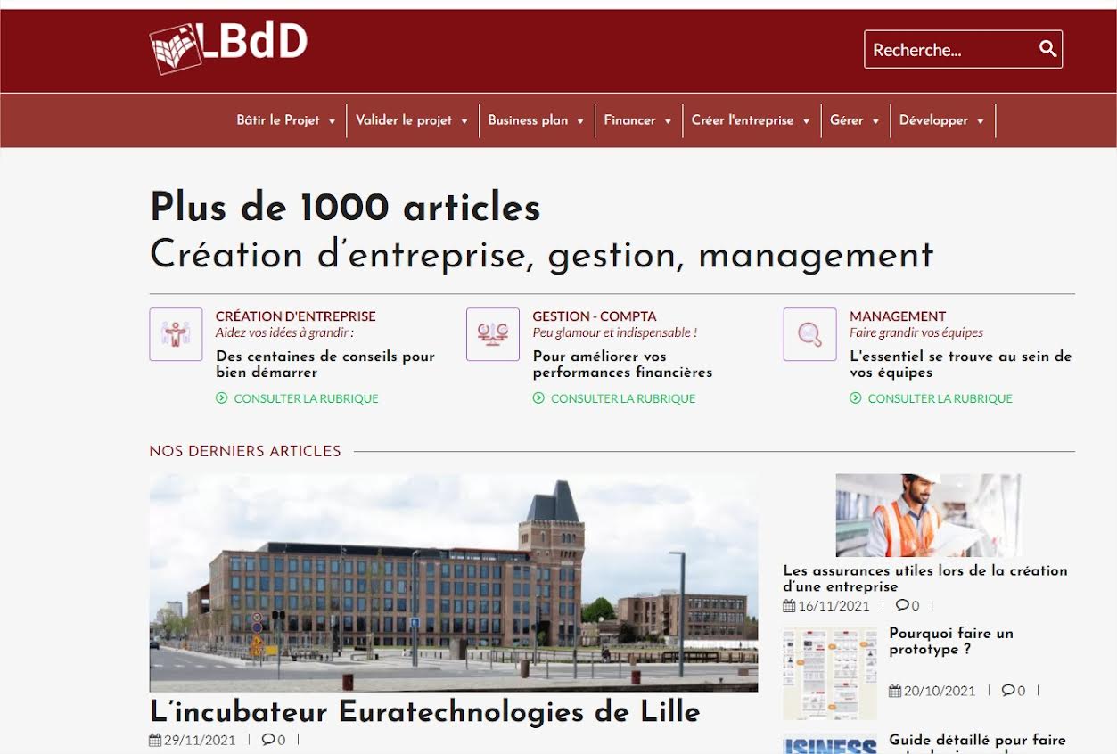 Leblogdudirigeant, le site qui vous aide dans votre création d’entreprise
