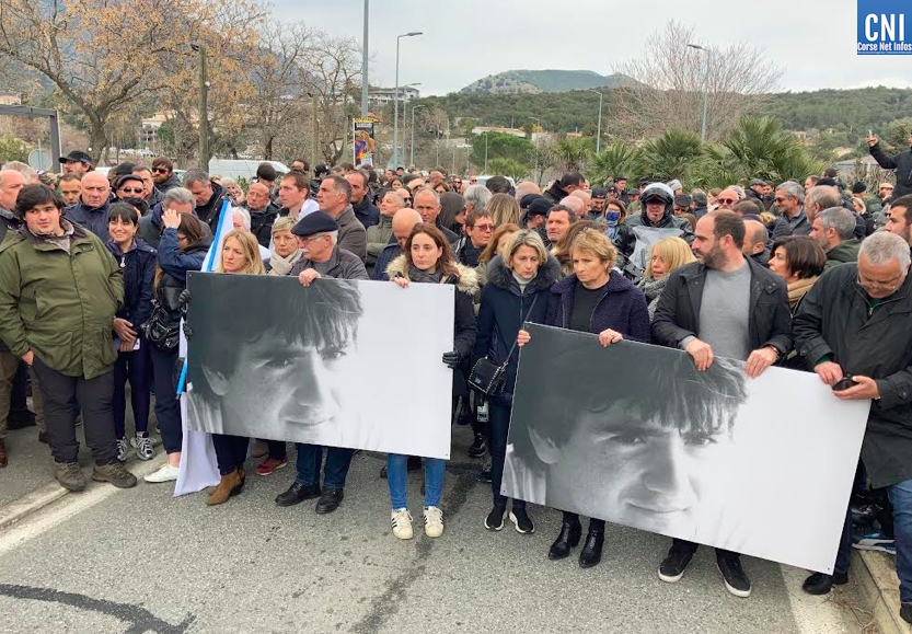 La manifestation de dimanche 6 mars à Corte. Photo Michel Luccioni