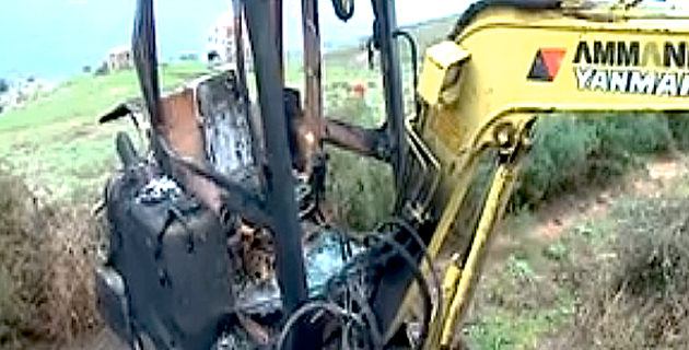 Coggia : Une pelle mécanique détruite par un incendie au domaine de Rovani