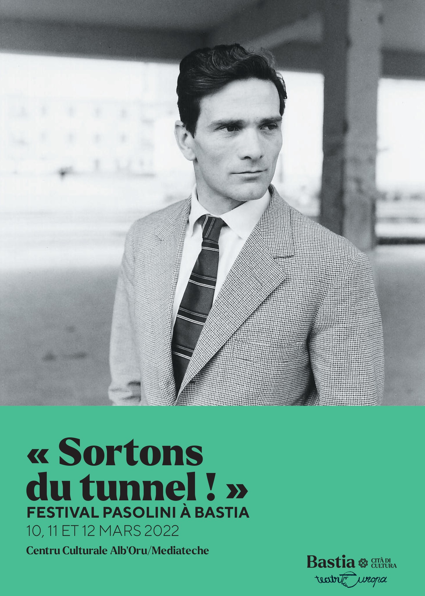 Bastia : hommages à Pier Paolo Pasolini du 10 au 12 mars