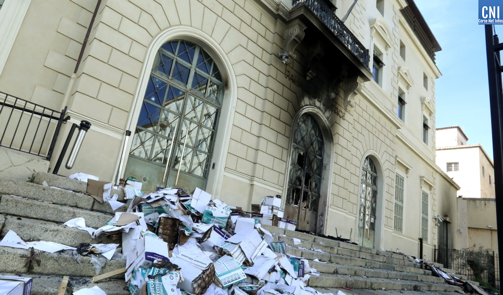 Le tribunal d'Ajaccio (Photo Michel Luccioni)