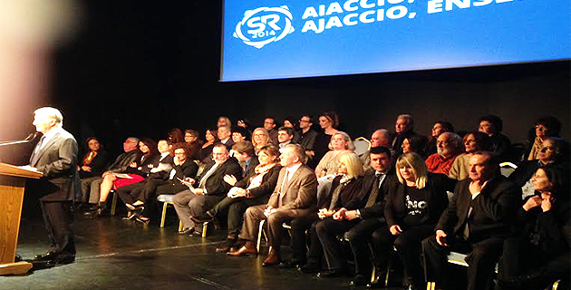 Meeting de Simon Renucci et présentation de la liste « Aiacciu inseme » 