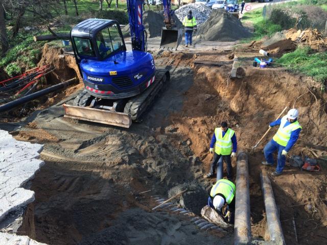 Ajaccio, résidence Confina II : Après l'affaissement de la route