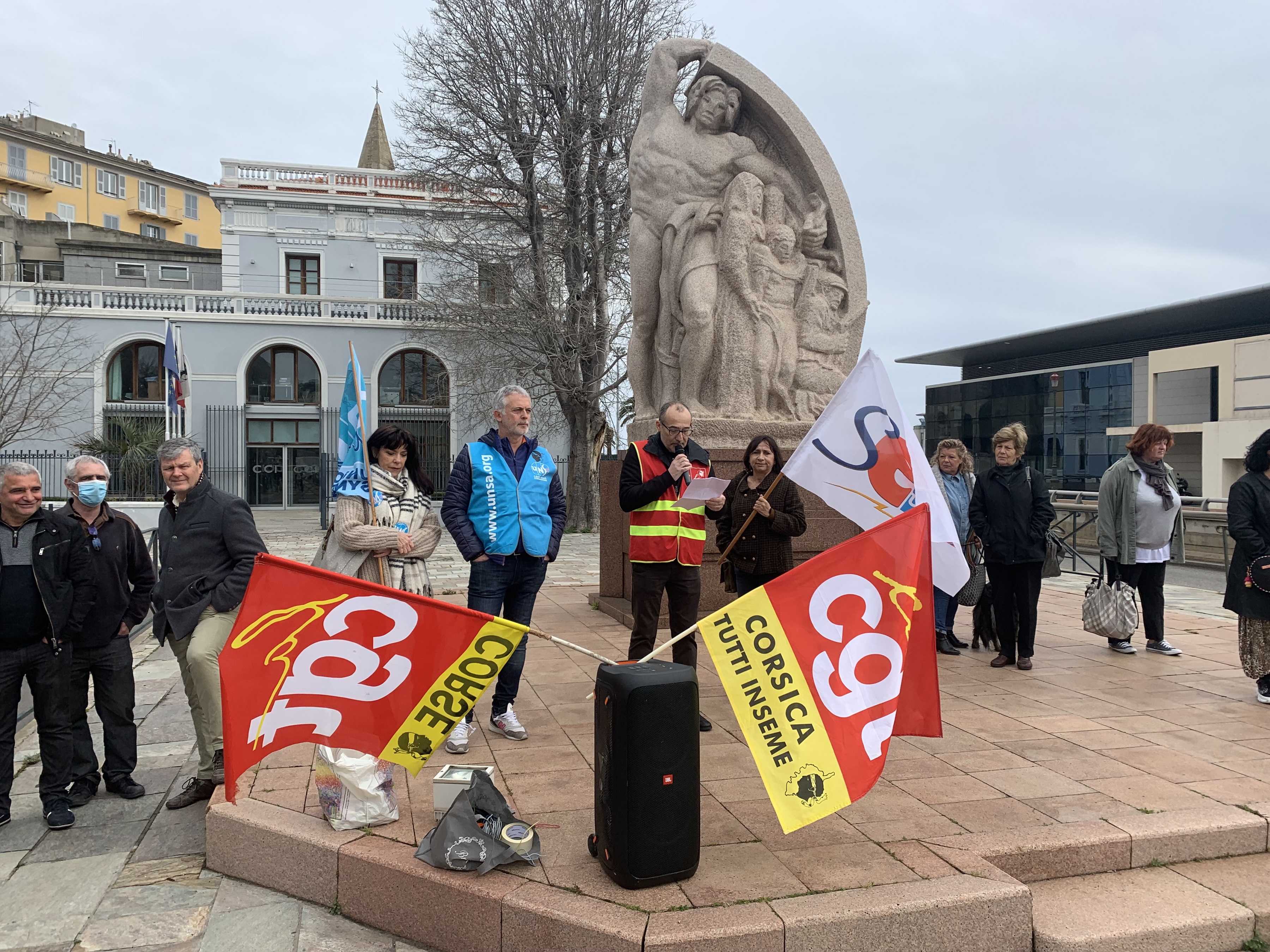 Le rassemblement de Bastia