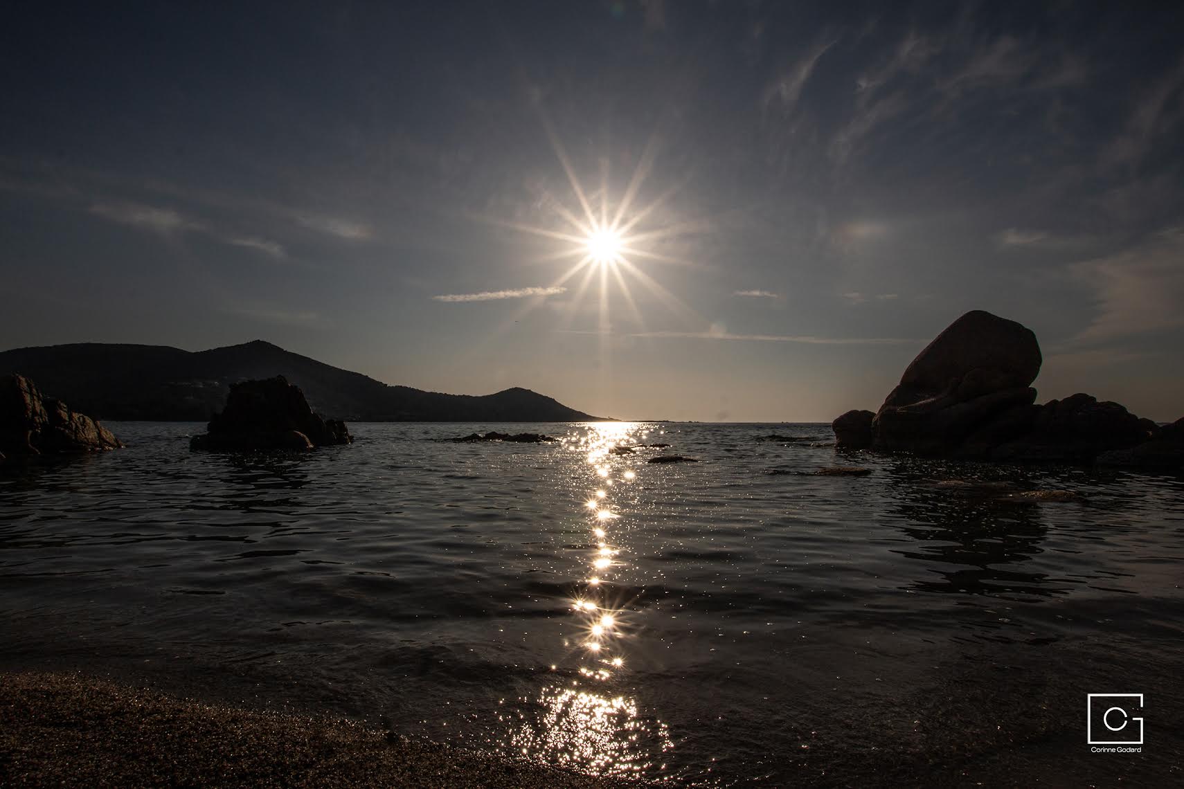La photo du jour : fin d'après-midi sur la plage de Mare e Sole