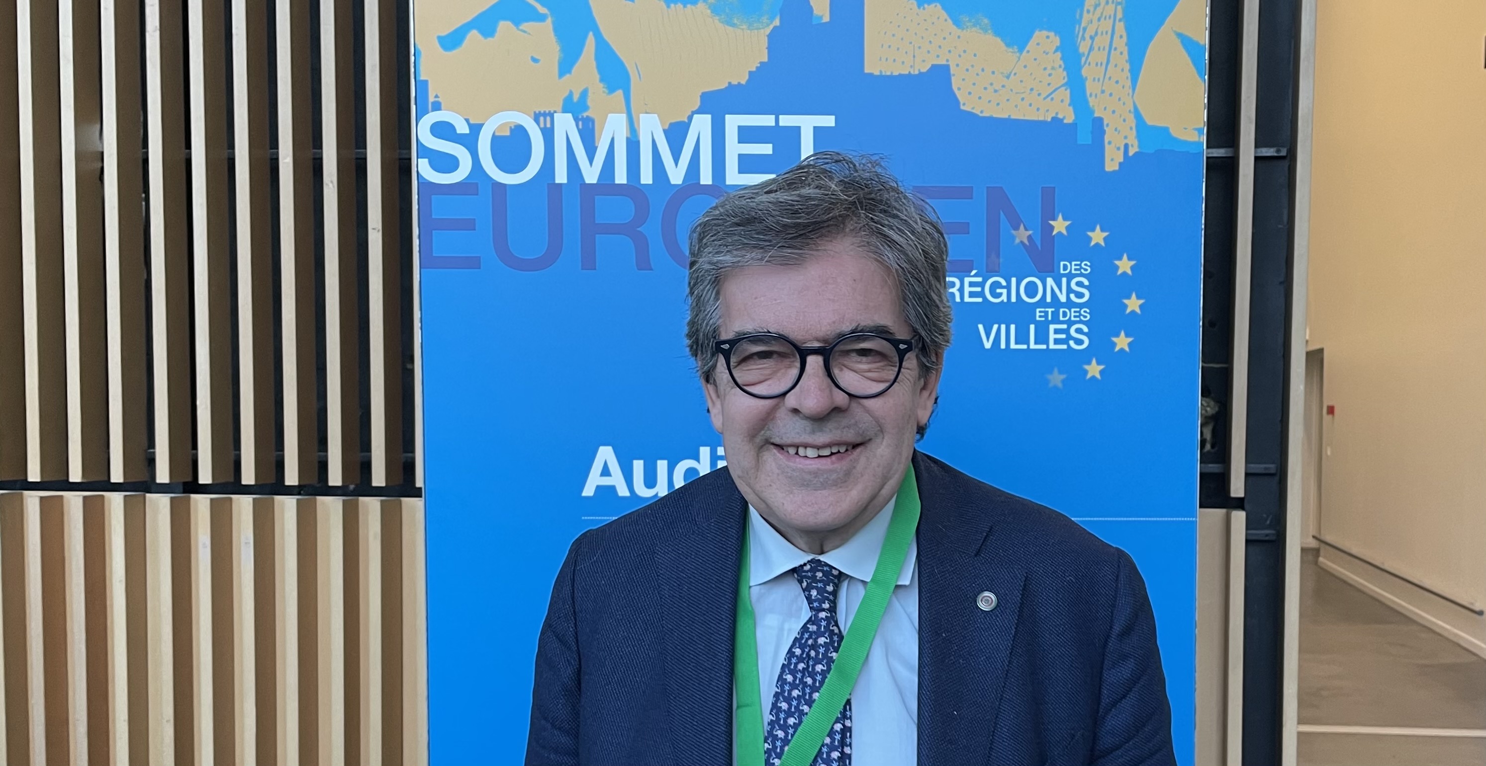 incenzo Bianco, président du Conseil national des villes d’Italie, rapporteur au Comité européen des régions (COR) et pour l’ARLEM (Assemblée régionale et locale euro-méditerranéenne). Photo CNI.