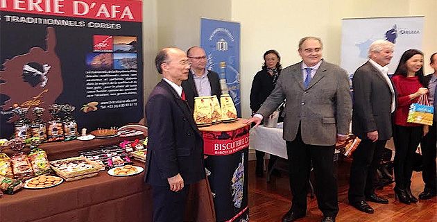 L’ambassadeur de Taiwan, reçu à la CTC, apprécie la Corse et ses savoir-faire