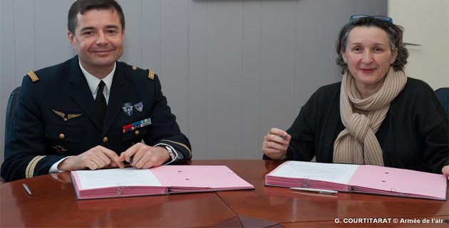 Une convention entre la Base aérienne 126 et la cité scolaire du Fium'Orbu