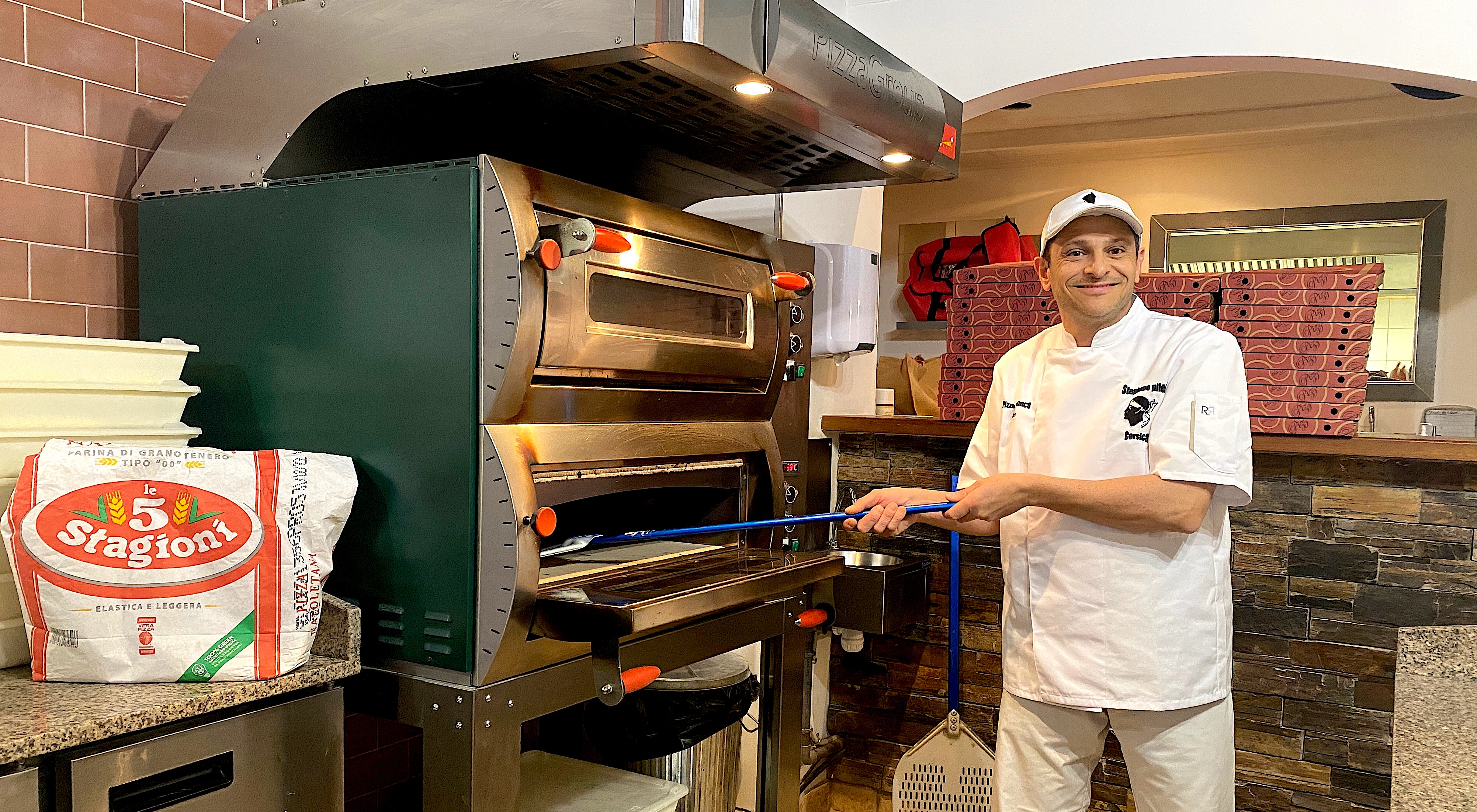 Stéphane Pileri : il veut briller à Parme lors  du championnat du Monde de la meilleure pizza (Photo Livia Santana)