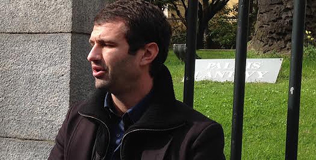 Antoine Stromboni, porte-parole de l’association de défense des intérêts collectifs des entrepreneurs du bâtiment, évoque une situation actuelle de blocage. (Photo : José Fanchi)