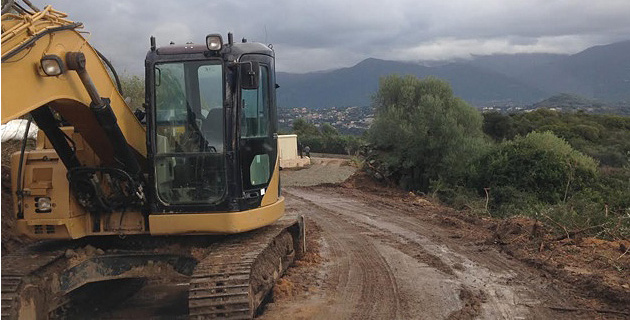 Confina II : Le pont de secours mis en place entre le 20 et le 21 Mars
