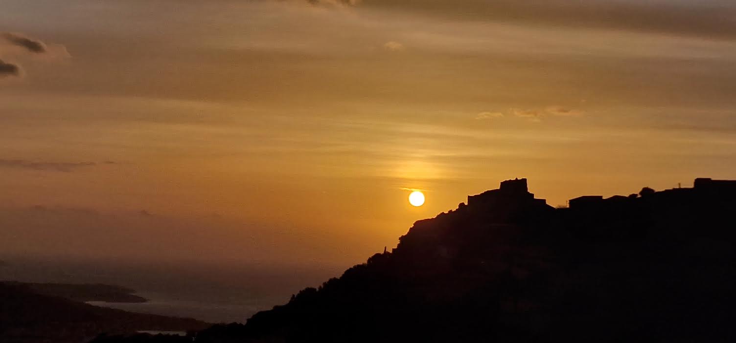 La photo du jour : coucher de soleil à Corbara
