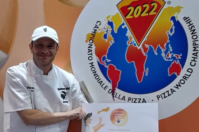 Le pizzaiolo bastiais Stéphane Pileri a participé au concours de la meilleure pizza du monde à Parme