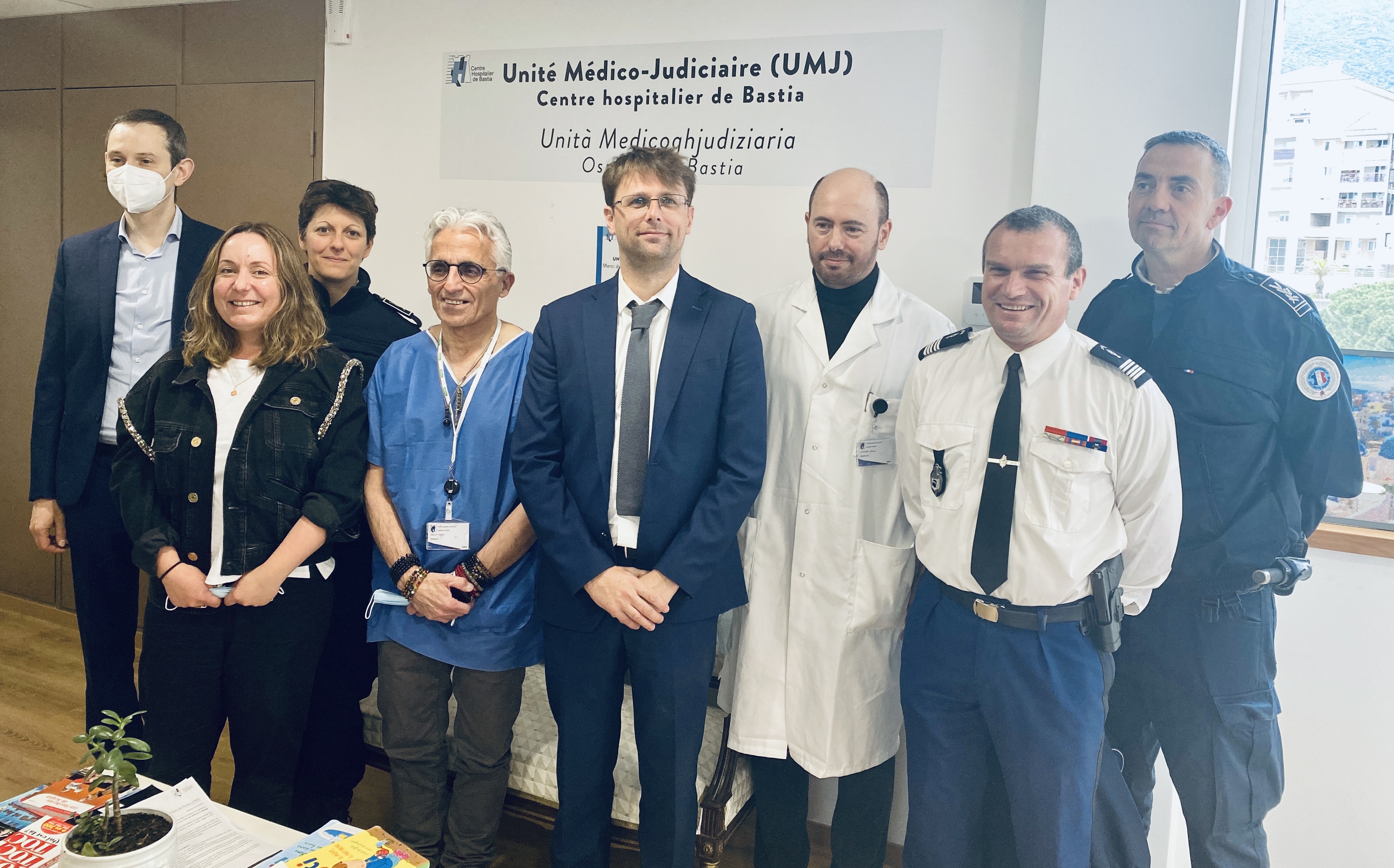 La première unité médico-judiciaire a été inaugurée à Bastia