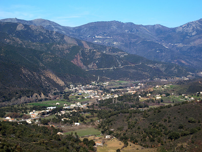 Communes du Centre Corse.