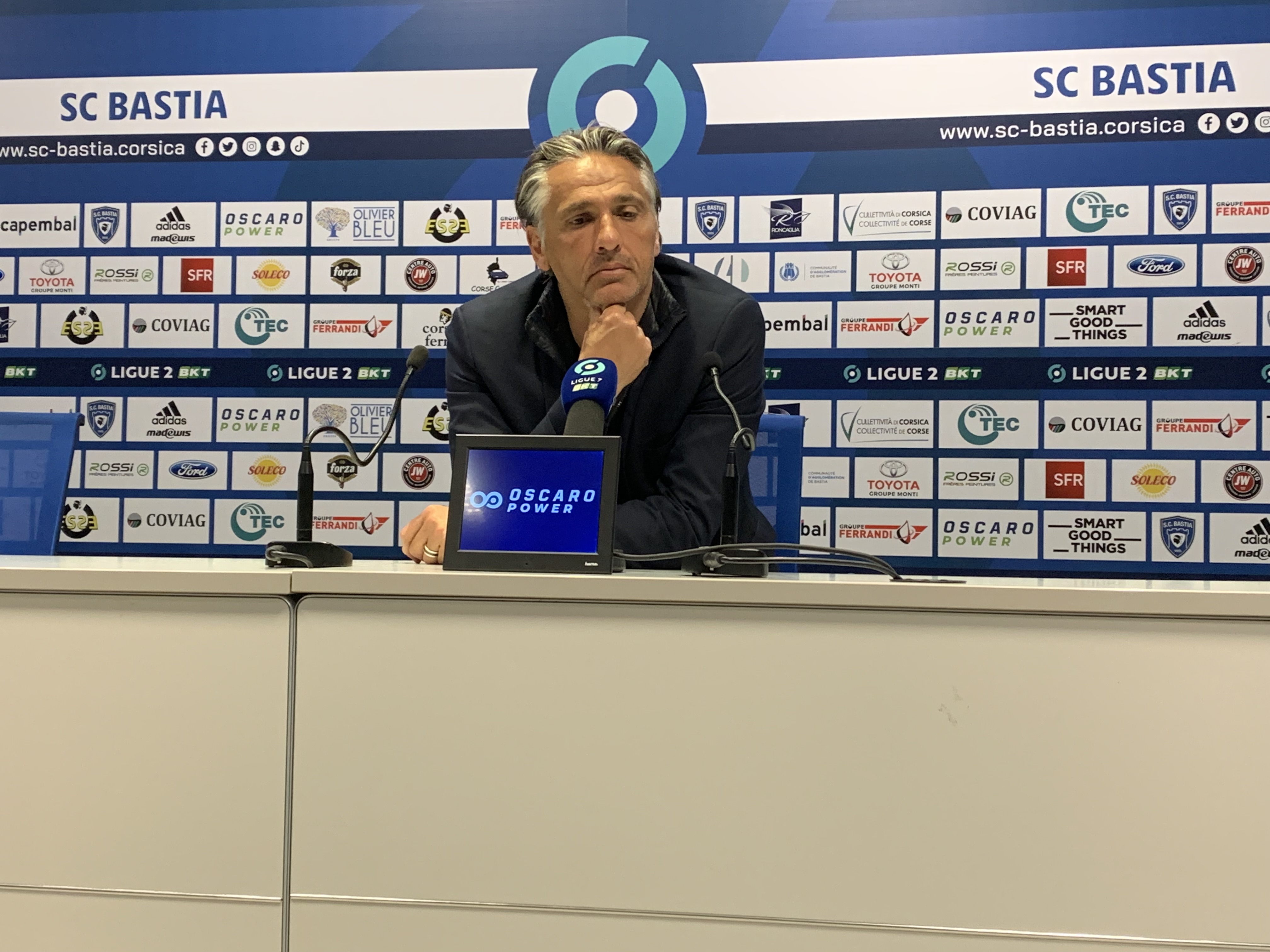 Régis Brouard (SC Bastia) : "il ne faut pas oublier l'exigence du monde professionnel"