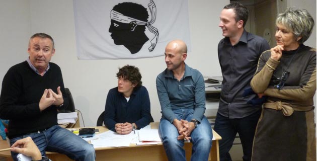 Jean Pierre Antonelli a livré son analyse du bilan et du programme de la mandature sortante. (Photo SG).