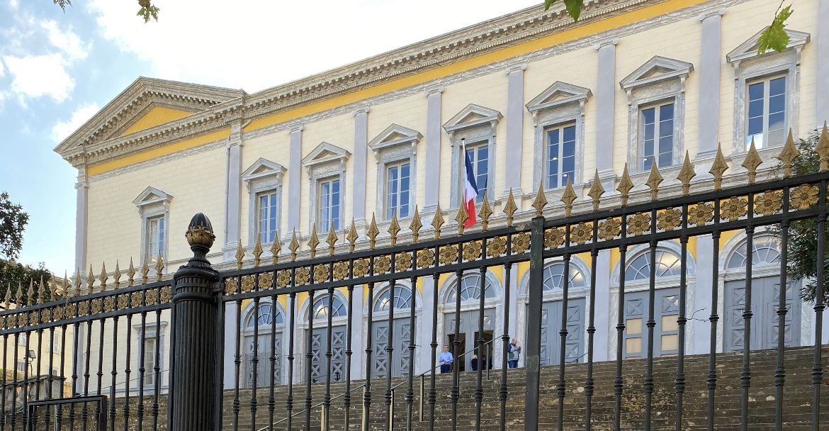 Le palais de justice de Bastia