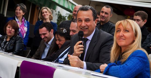 François Tatti et Emmanuelle de Gentili, têtes de liste de la gauche dissidente : "Bastia par passion".