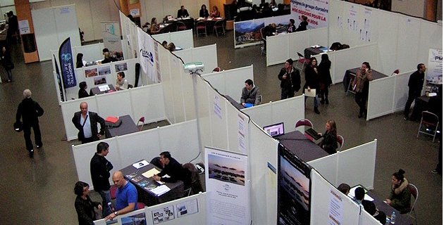 Lors du "Job Forum" mardi à Ajaccio, 52 entreprises ont proposé 169 offres d'emploi sur toute la Corse. (Photo : Yannis-Christophe Garcia)