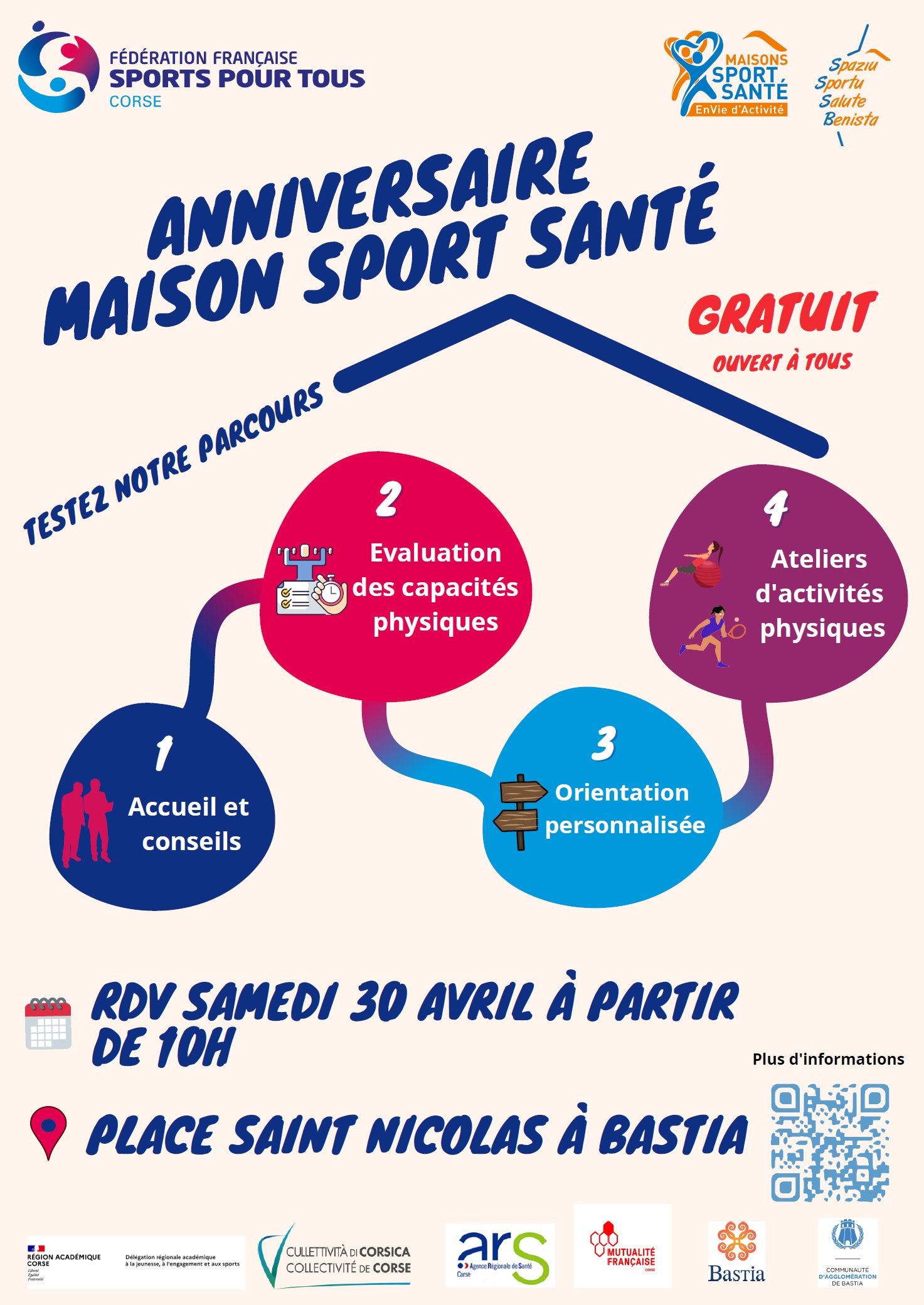Bastia : Une journée pour découvrir le sport accessible à tous