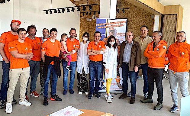Les sauveteurs en mer de la SNSM de Bastia ont organisé une opération de don du sang à Toga