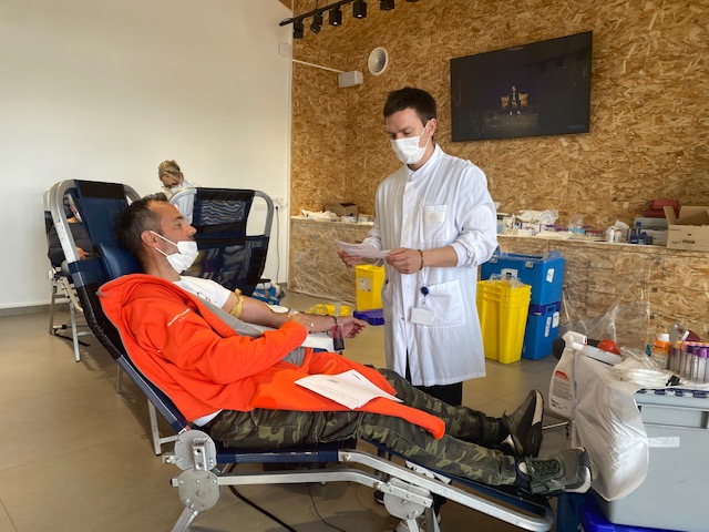 Stéphane n'était plus allé donner son sang depuis une dizaine d'années