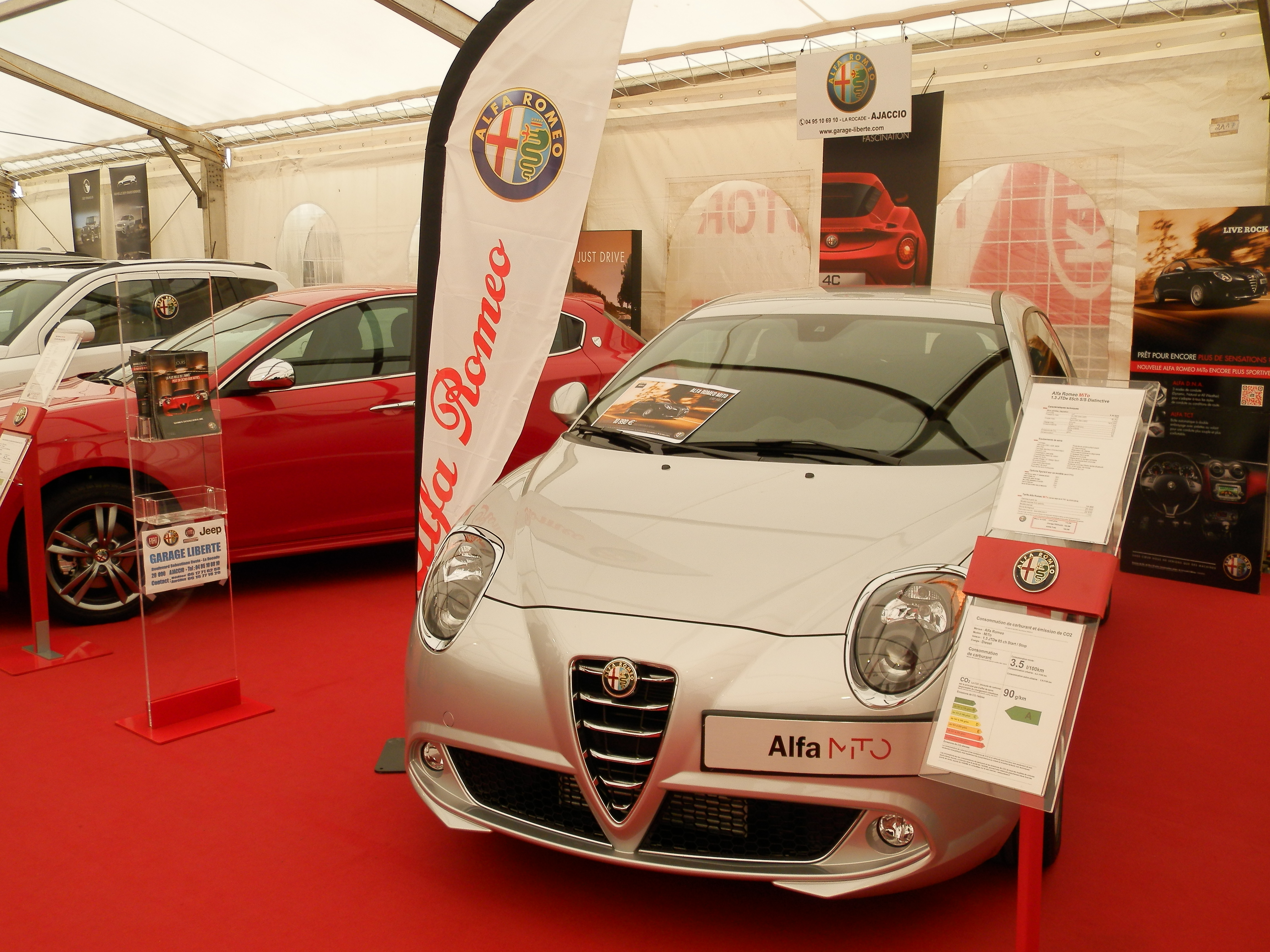 Ajaccio : Tapis rouge pour le salon de l'auto