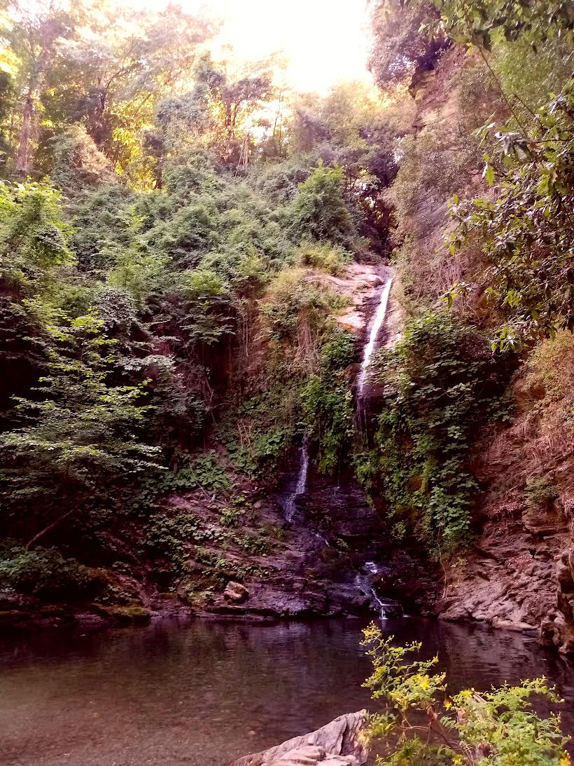 La cascade À Struccia de Carchettu en Castagniccia (Guillaume Le Fell)