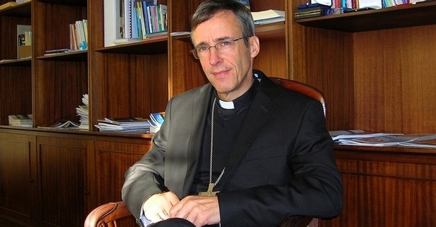 Mgr Olivier de Germay, Evêque d'Ajaccio pour la Corse. (Photo d'archive : Yannis-Christophe Garcia)