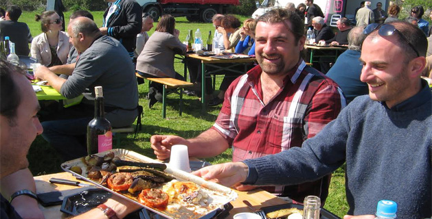 Rassemblement d’agriculteurs autour de la filière fruits et légumes à Lucciana