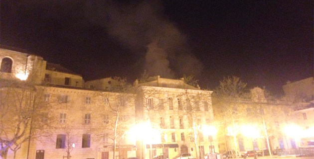 Incendie près du quartier du Marché de Bastia : Deux personnes incommodées