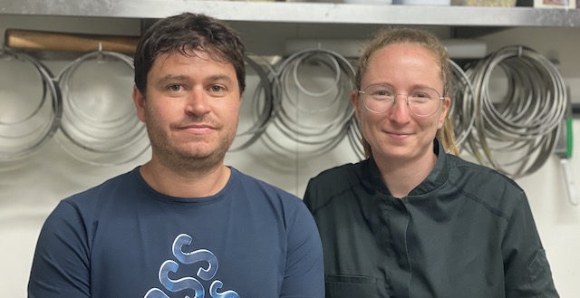 Didier Leoncini et son apprentie Aurélie Bernardini