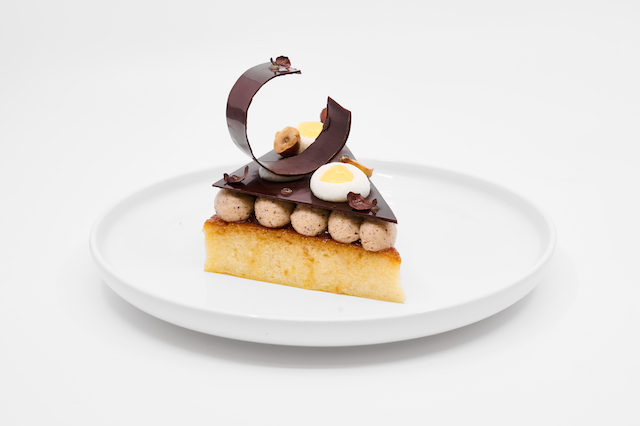 Le pastizziu au nutella d'Aurélie Bernardini en demi-finale/ Photo : Nutella Academy