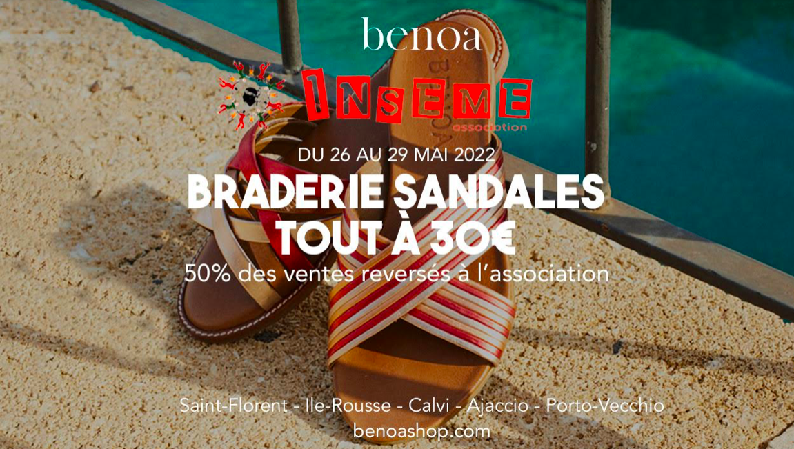 La braderie Benoa au profit d'Inseme revient du 26 au 29 mai