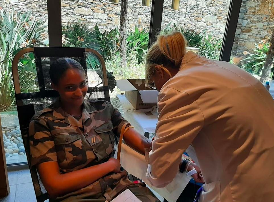 Don du sang : une collecte réussie à la Base Aérienne 126 Ventiseri-Solenzara