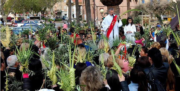 Rameaux dans la tradition à L'Ile-Rousse