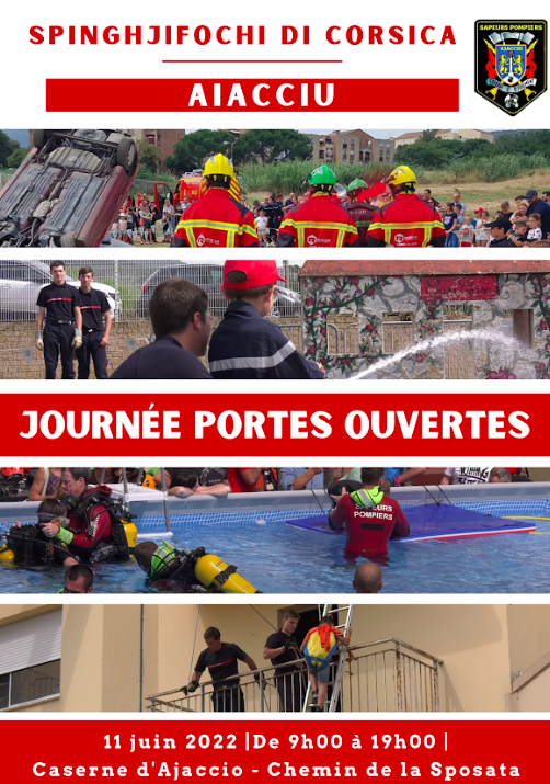  A Ajaccio, les pompiers ouvrent leurs portes ce samedi 11 juin
