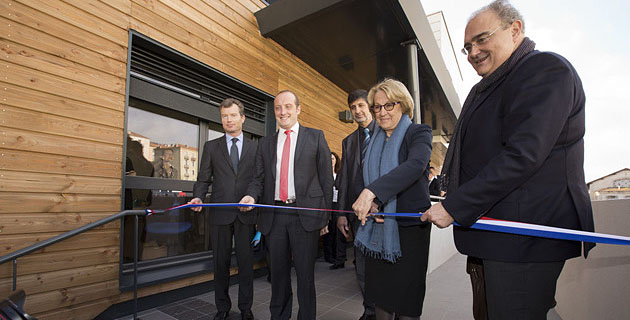Marylise Lebranchu a inauguré les nouveaux locaux de la DDTM