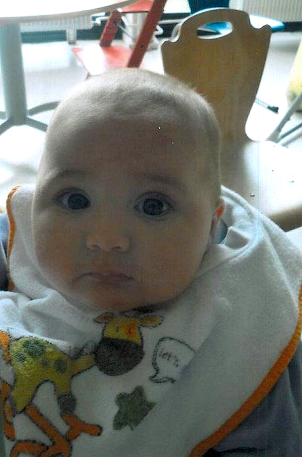 Photo de la petite Miah diffusée par le ministère de la Justice. (DR)