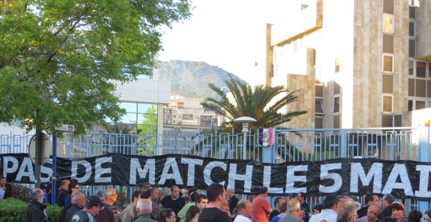 Collectif du 5 mai sans match : Une motion adoptée à Bastia et un rendez-vous avec le ministre