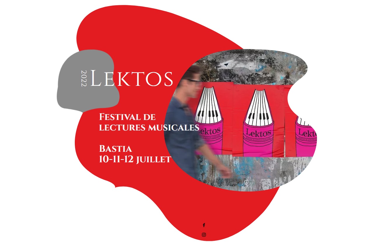 Lektos : Un Festival de lectures musicales à partir de dimanche à Bastia