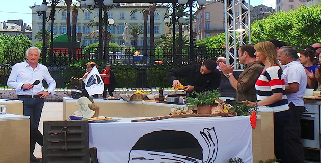 Laurent Boyer, Vincent Ferniot et Nathalie Simon : Midi en France est à Bastia