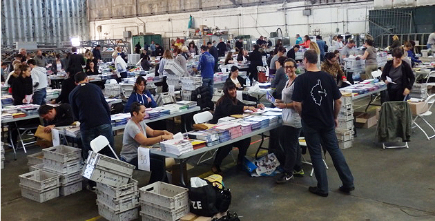 Européennes : La mise sous plis des documents de propagande électorale 