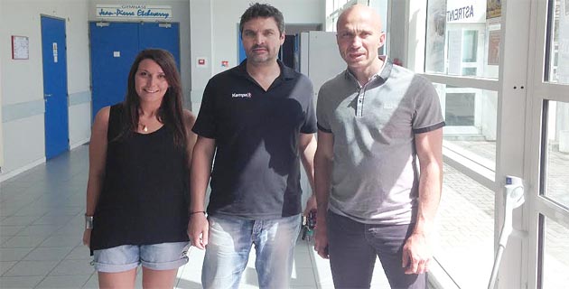 Sabrina Aitelli, Eric Pasero et Jean-Luc Luciani.