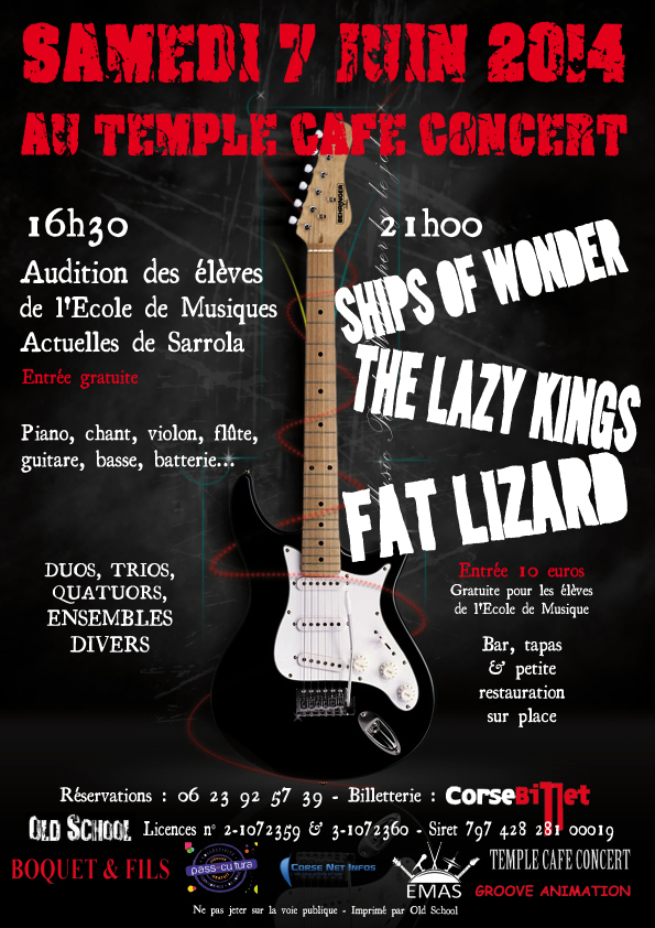 Audition de fin d’année de l’école de musique de Sarrola