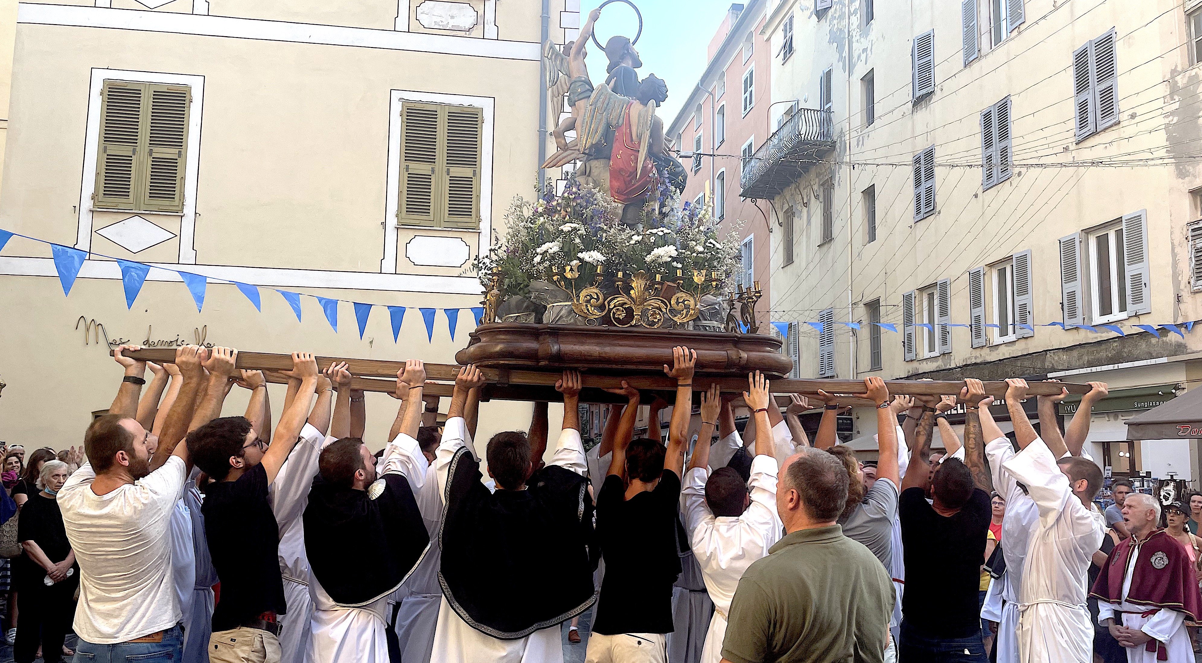  A Bastia, la fête de San Roccu a retrouvé son lustre d'antan