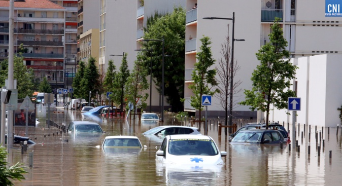 Les inondations à Ajaccio en 2020 par Michel Luccioni