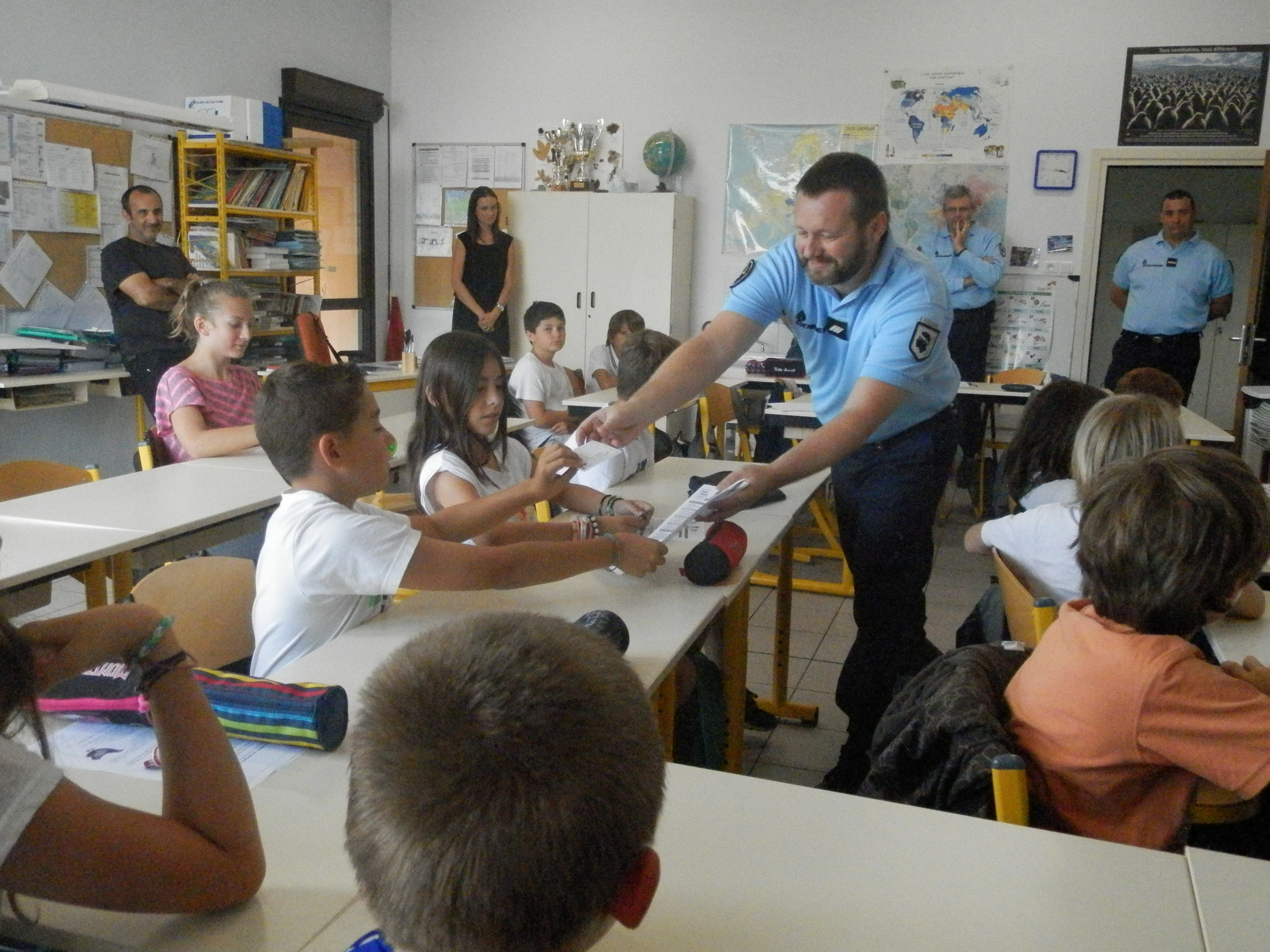 Pietrosella : Le premier permis… internet de Corse pour une classe de CM2