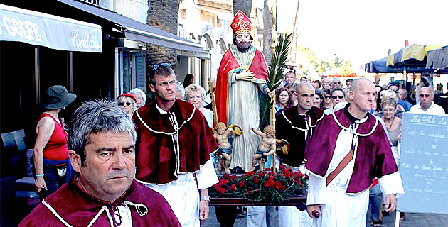 Saint Erasme patron des marins et des pêcheurs célébré à Calvi